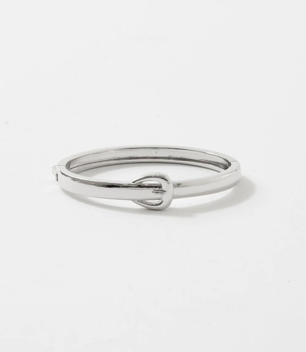 Hipster Belt Buckle Bangle - Image 2