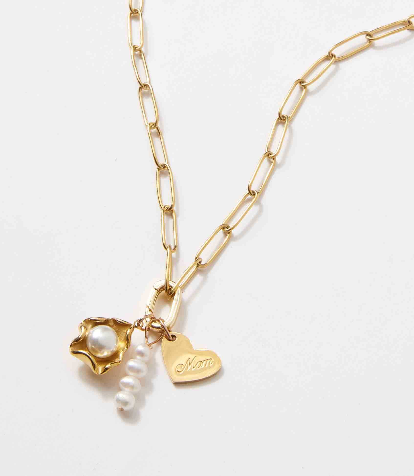 I Love You Mom Necklace