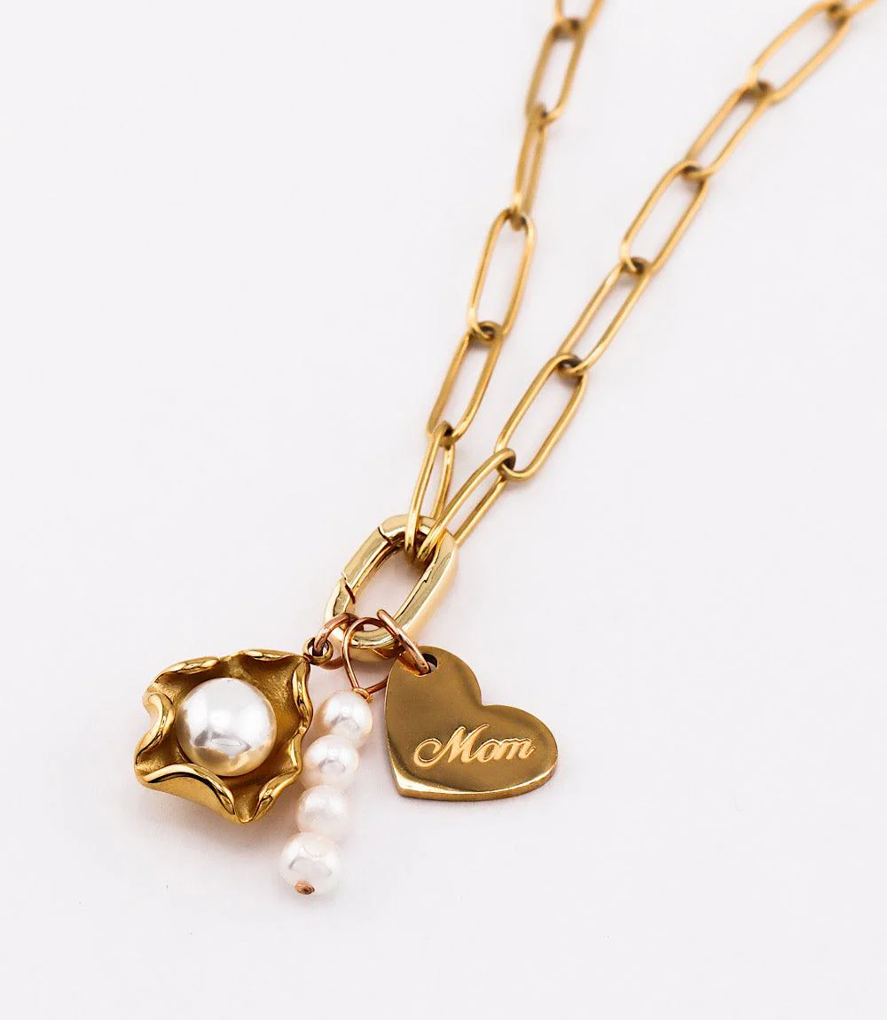 I Love You Mom Necklace - Image 5