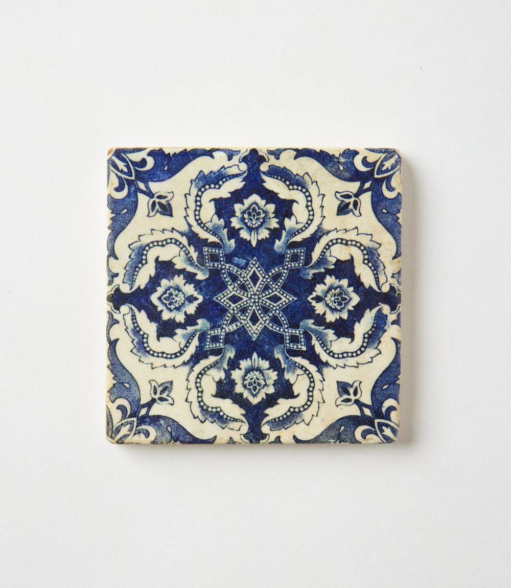 Italian Tile Marble Coasters, Set Of 4 - Image 6