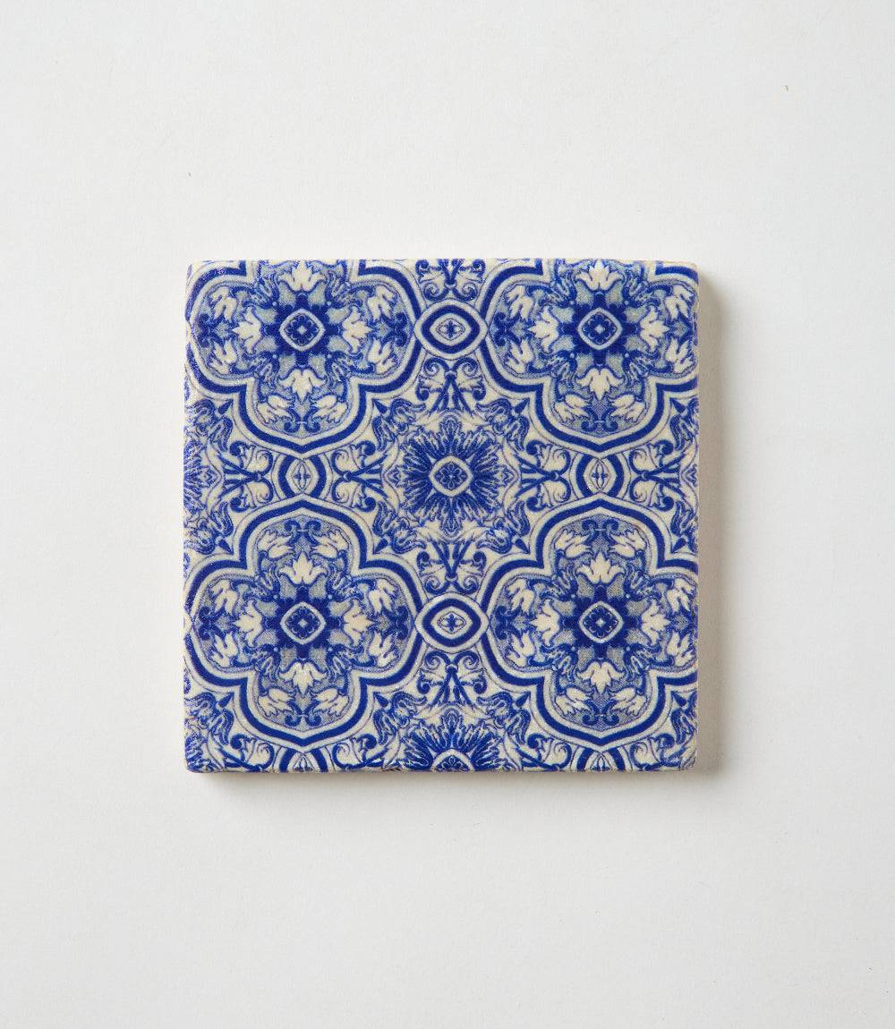 Italian Tile Marble Coasters, Set Of 4 - Image 7