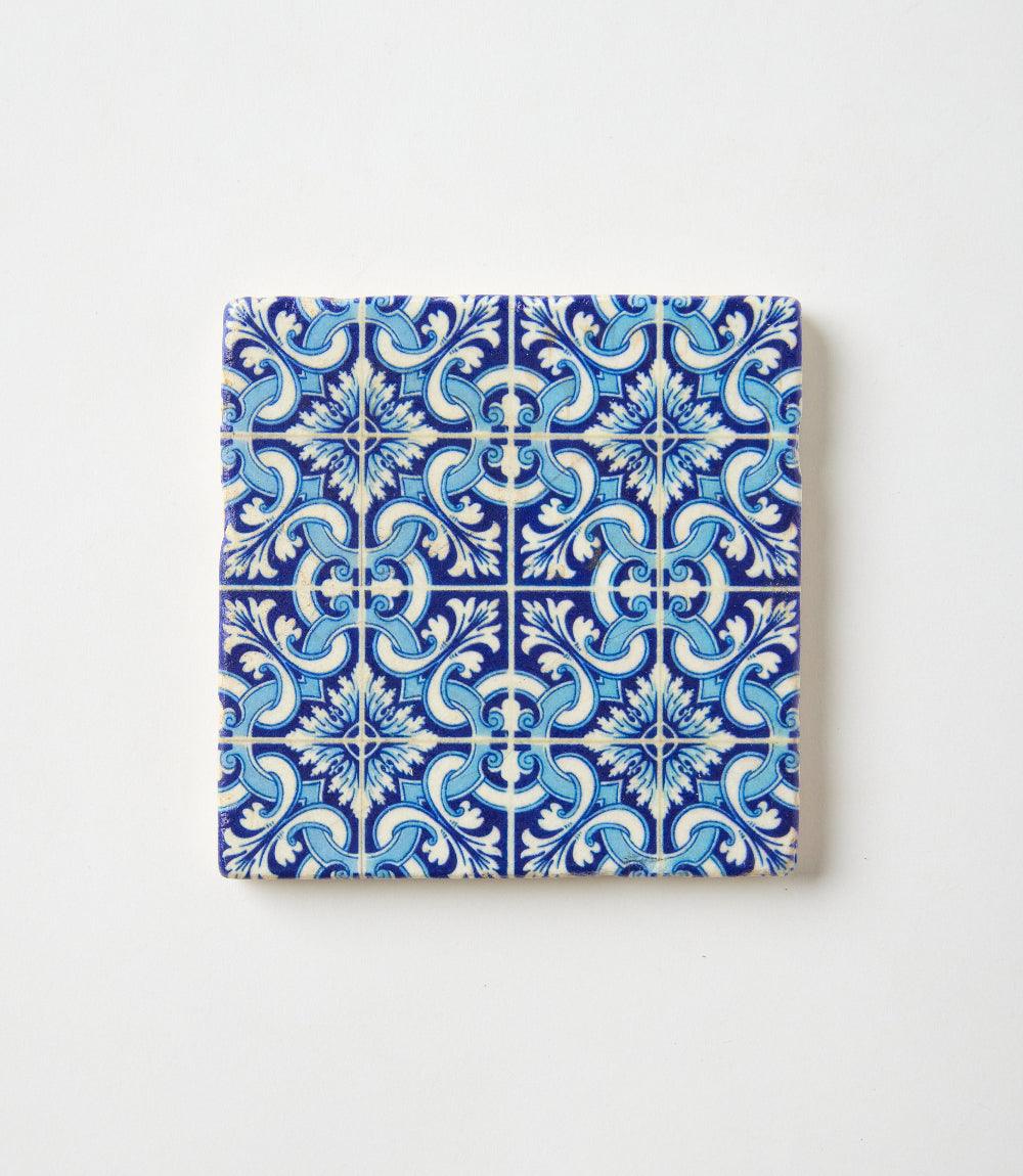 Italian Tile Marble Coasters, Set Of 4 - Image 8