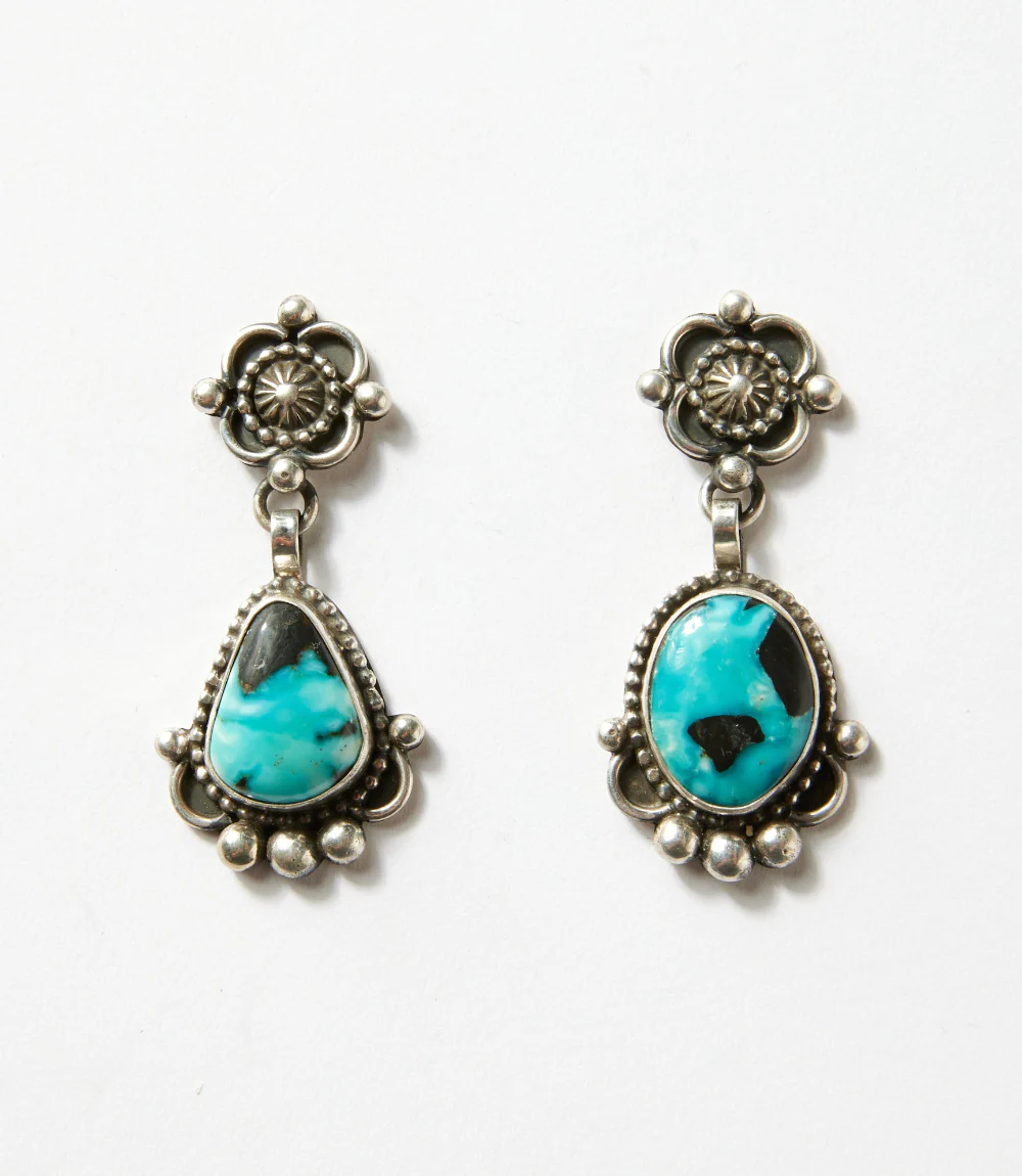 Ithaca Peak Turquoise Lariat Necklace And Earring Set - Image 5