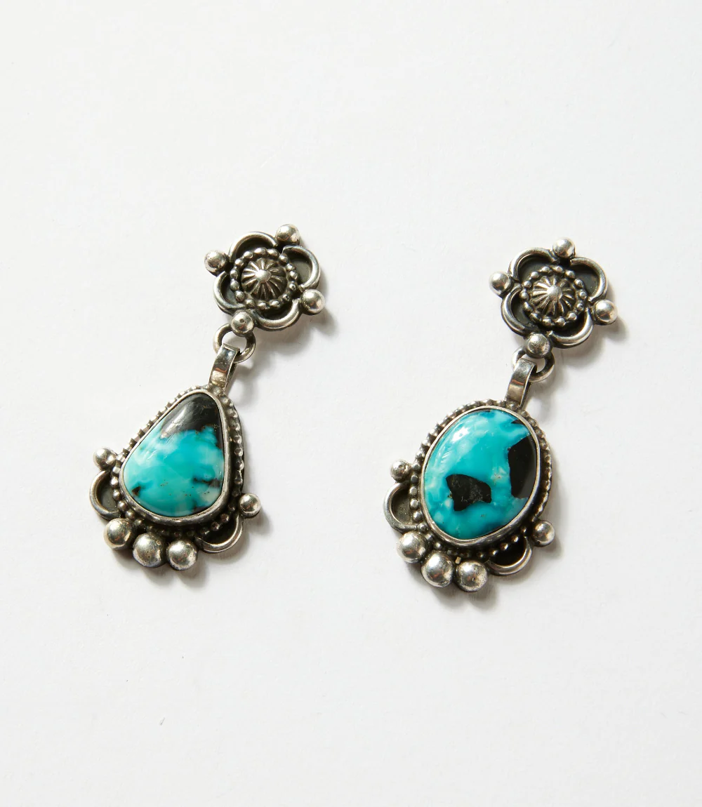 Ithaca Peak Turquoise Lariat Necklace And Earring Set - Image 6