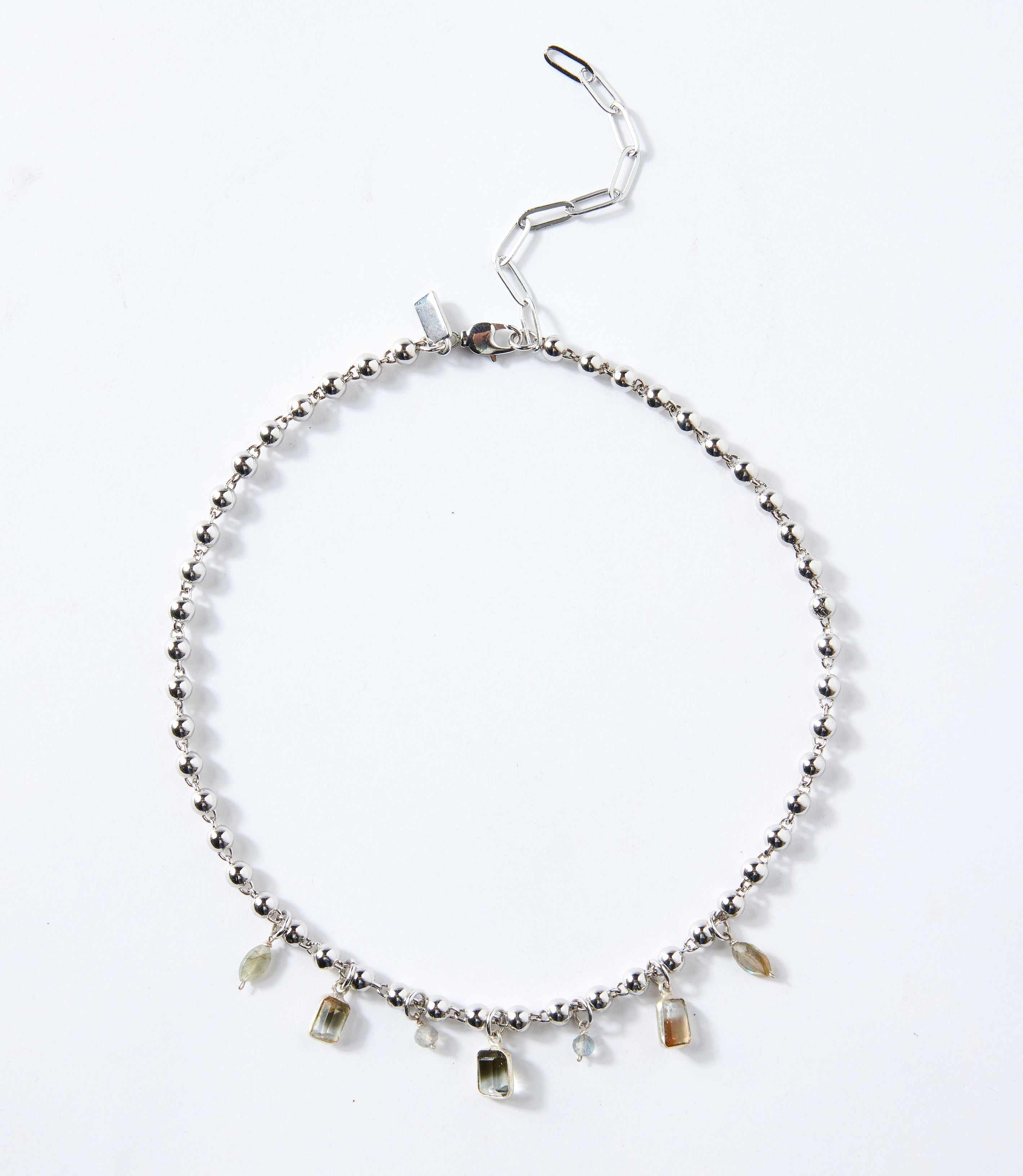 Labradorite Station Necklace - Image 3
