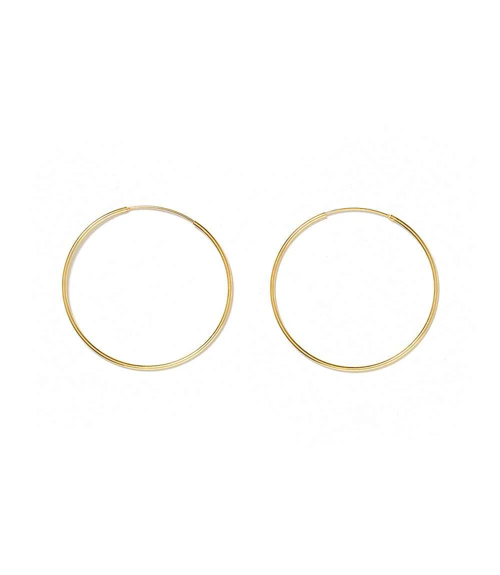 Large Hoop Earrings - Image 5