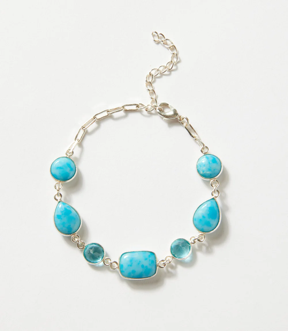 Larimar Station Bracelet - Image 3