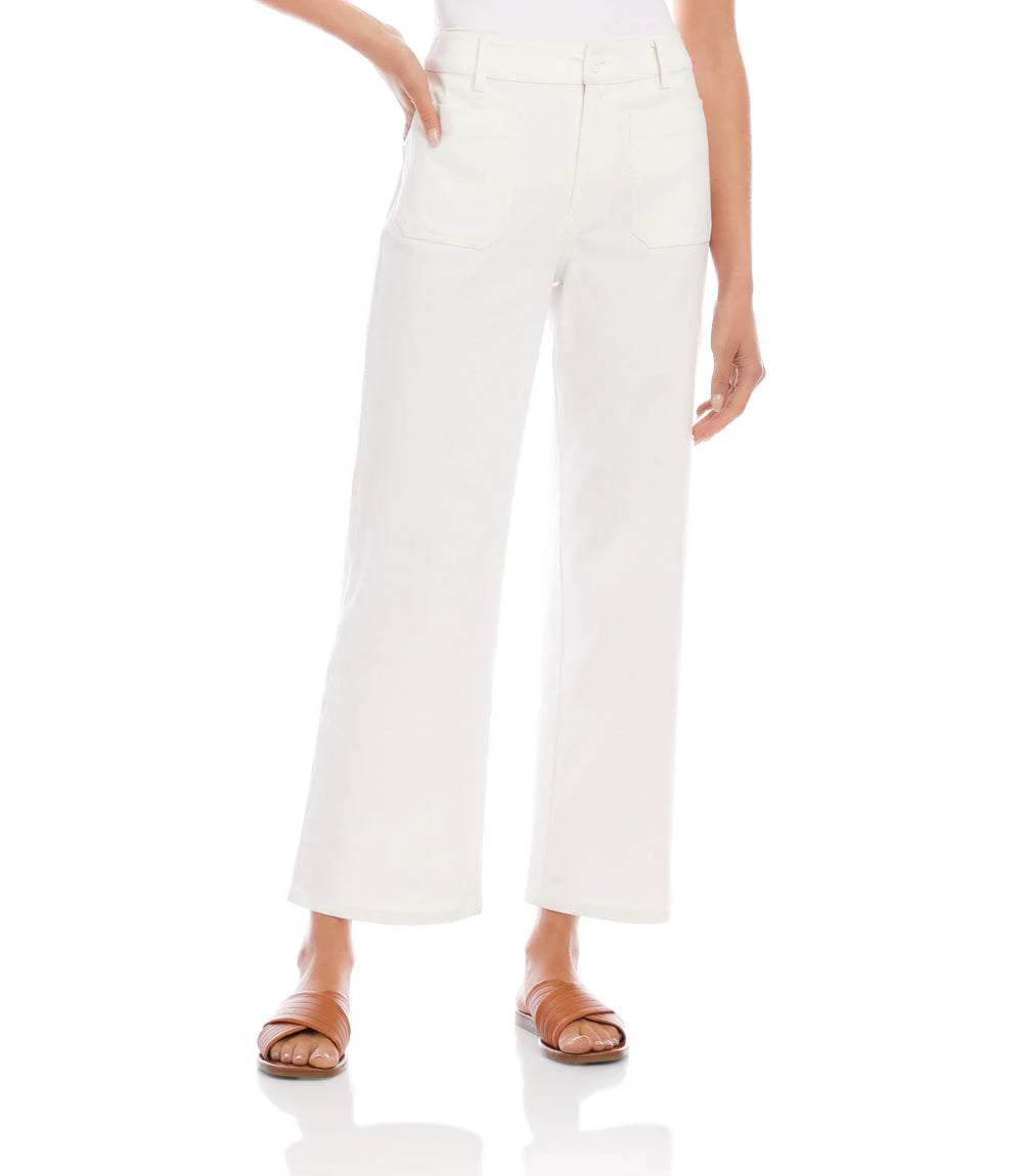 Lauren Patch Pocket Cropped Pants