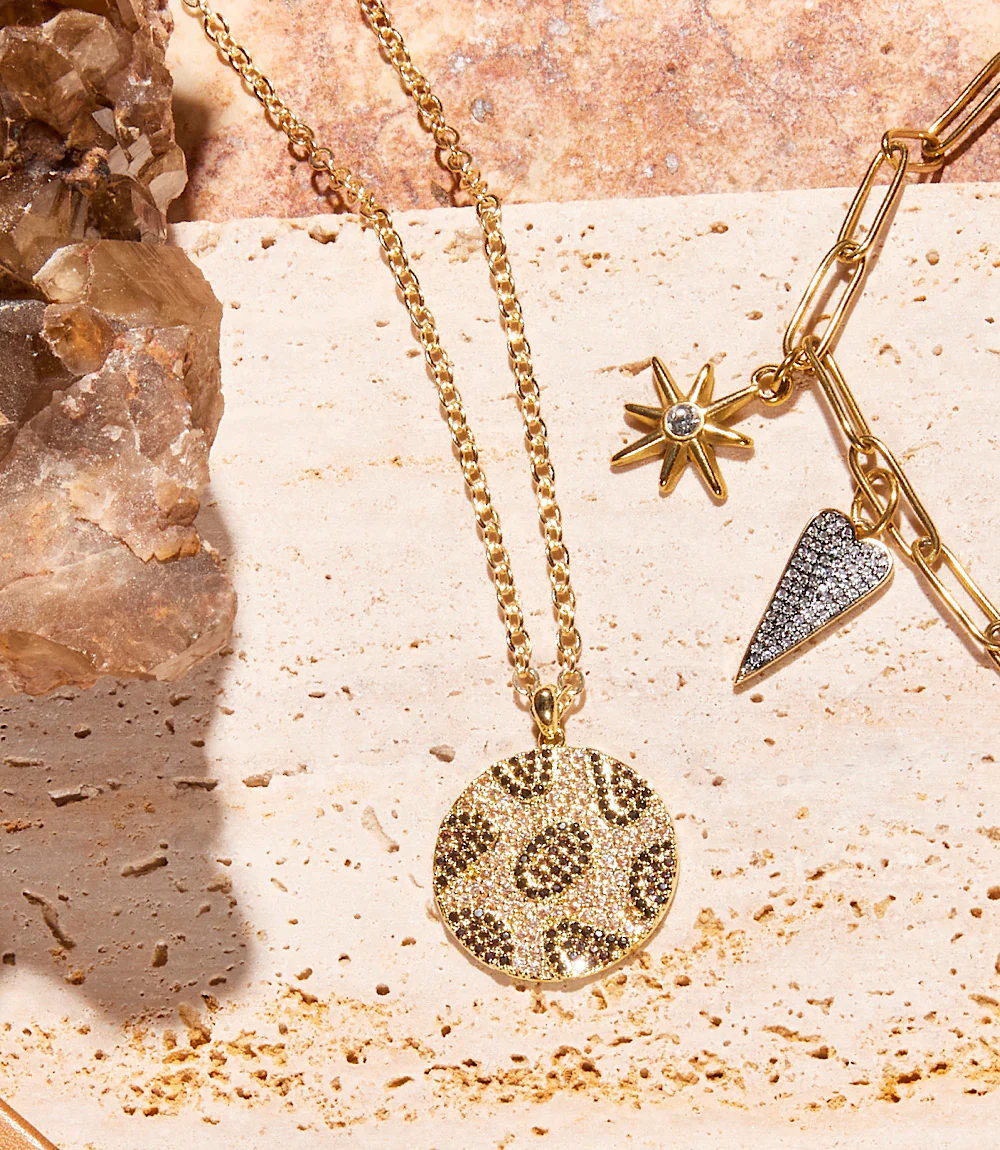 Leopard Crystal Necklace - Image 3