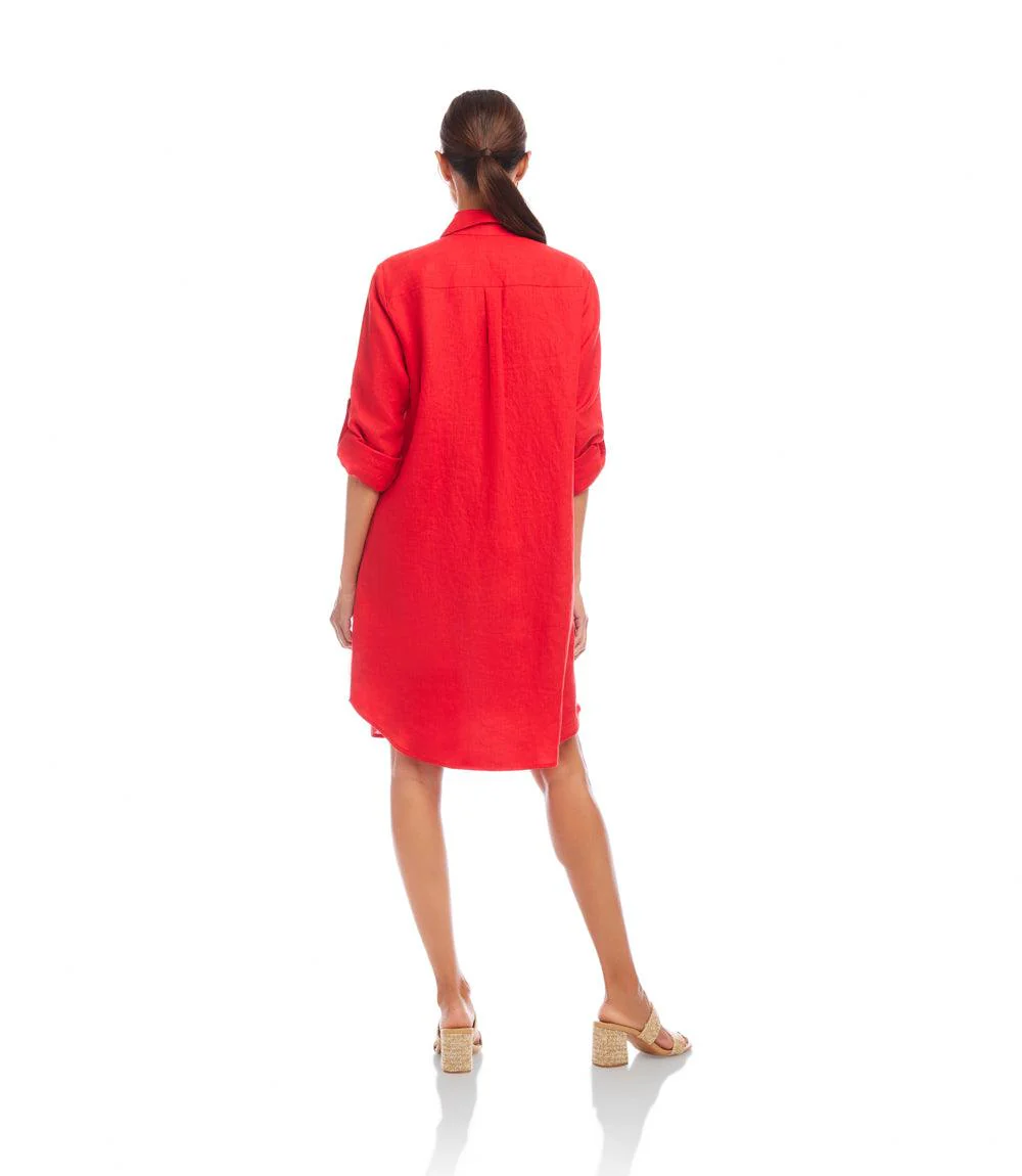 Linen Shirtdress - Image 5