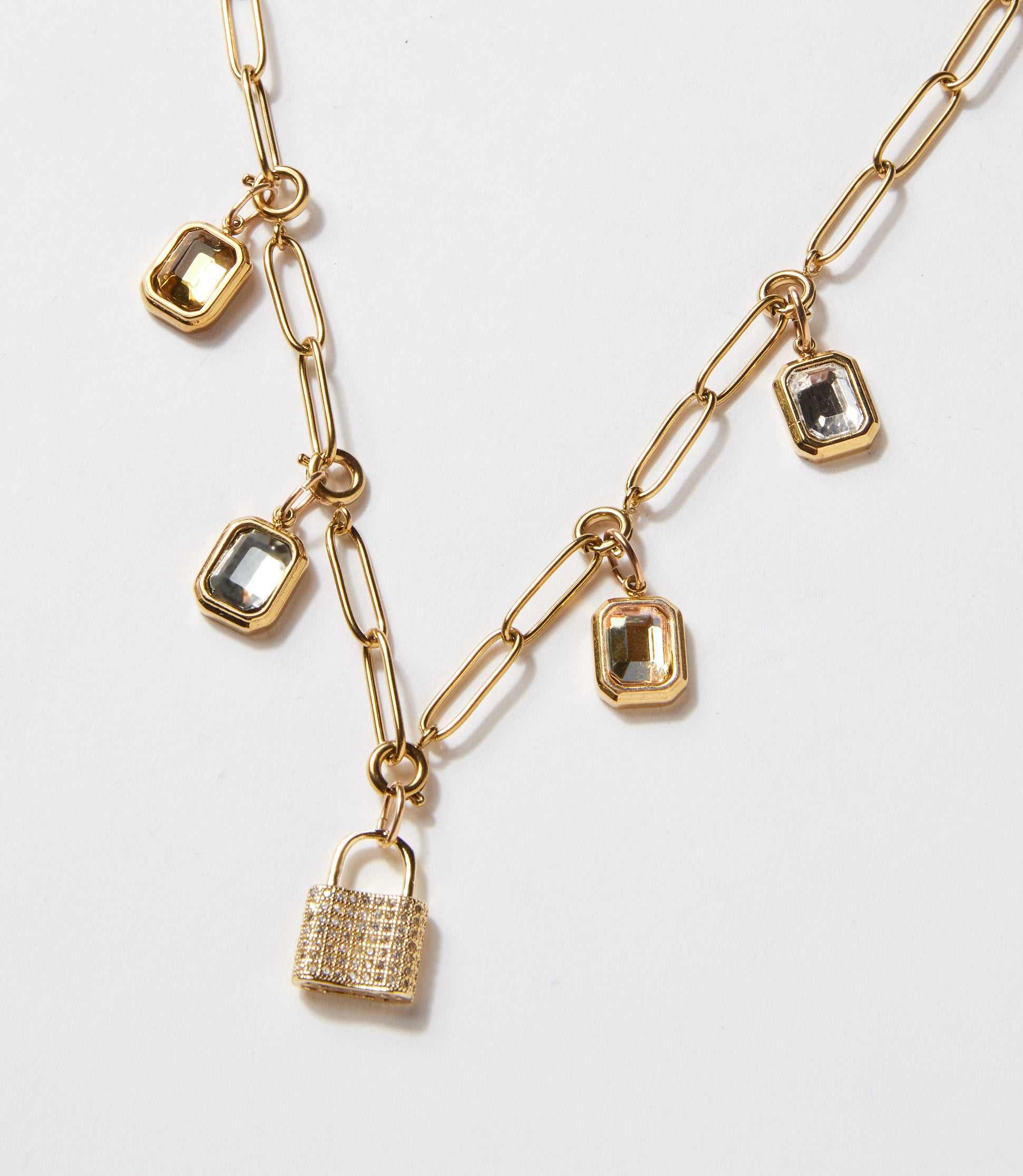 Locked In Light Charm Necklace - Image 2
