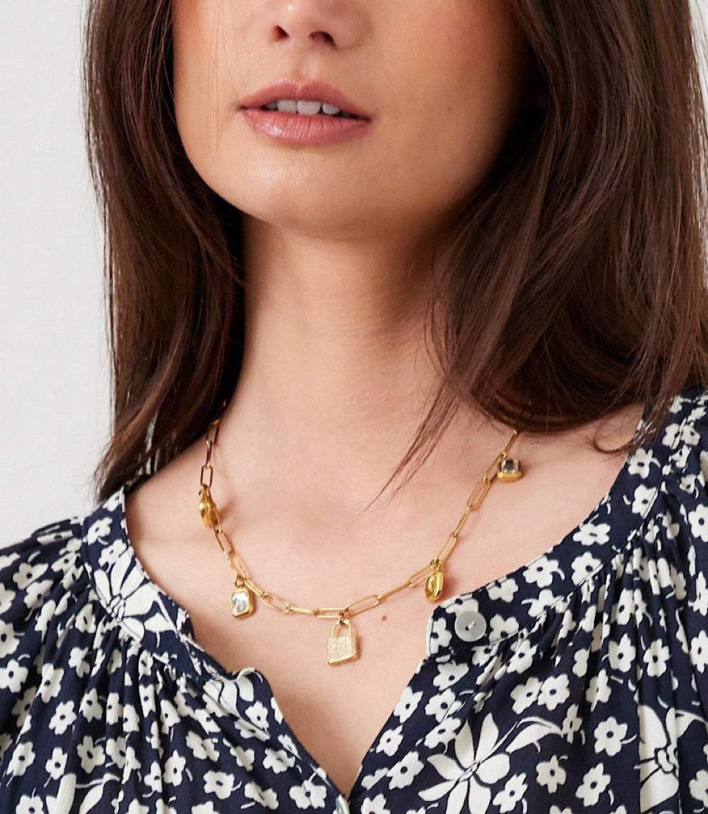 Locked In Light Charm Necklace - Image 3