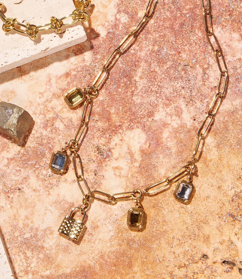 Locked In Light Charm Necklace - Image 4