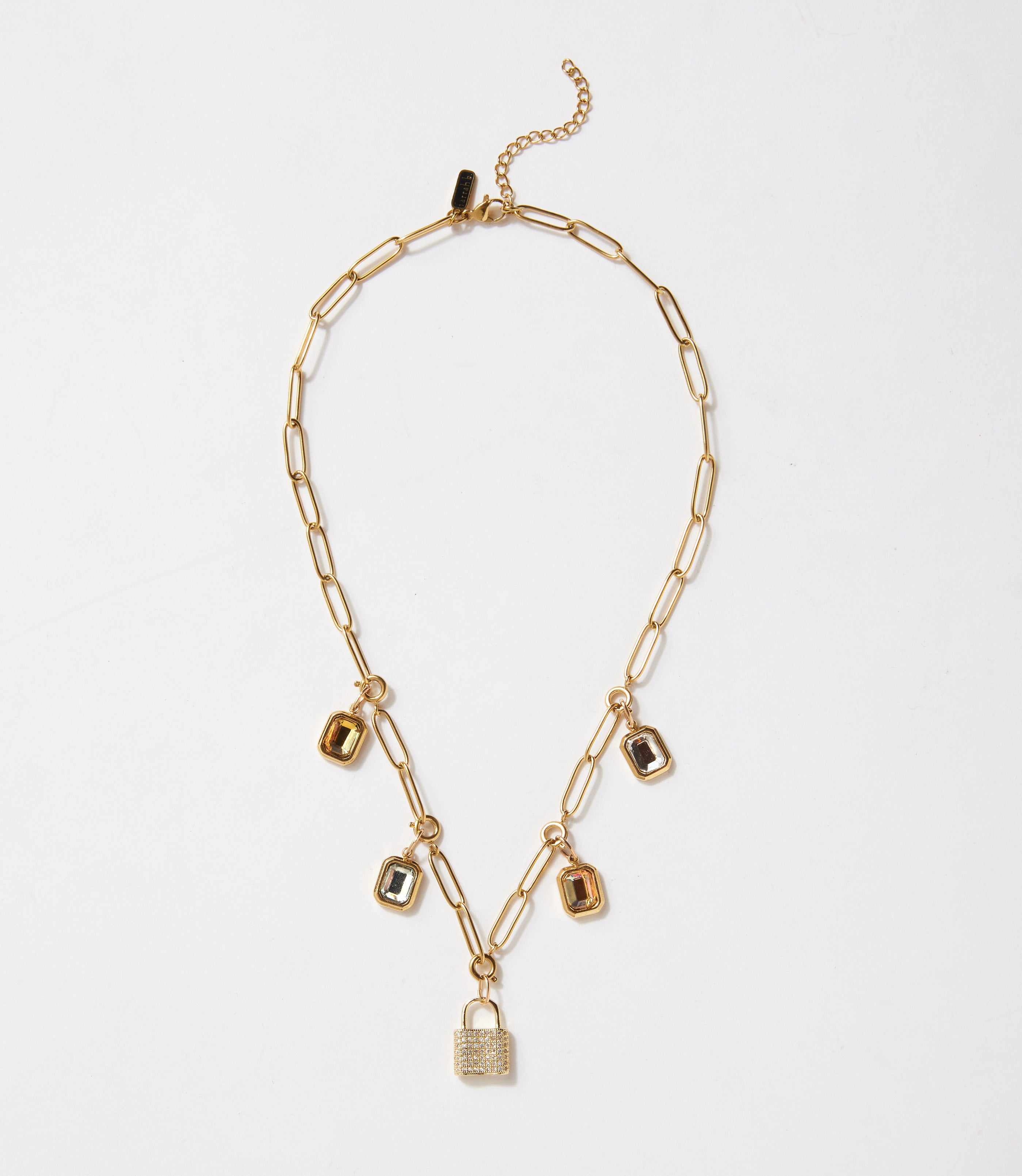 Locked In Light Charm Necklace - Image 5
