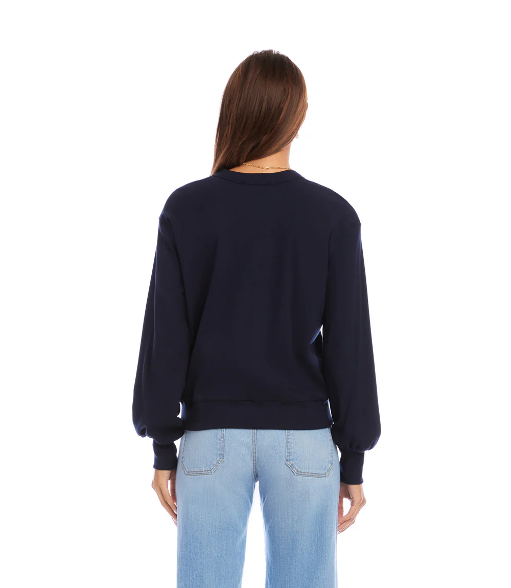 Long Sleeve Ribbed Top - Image 5