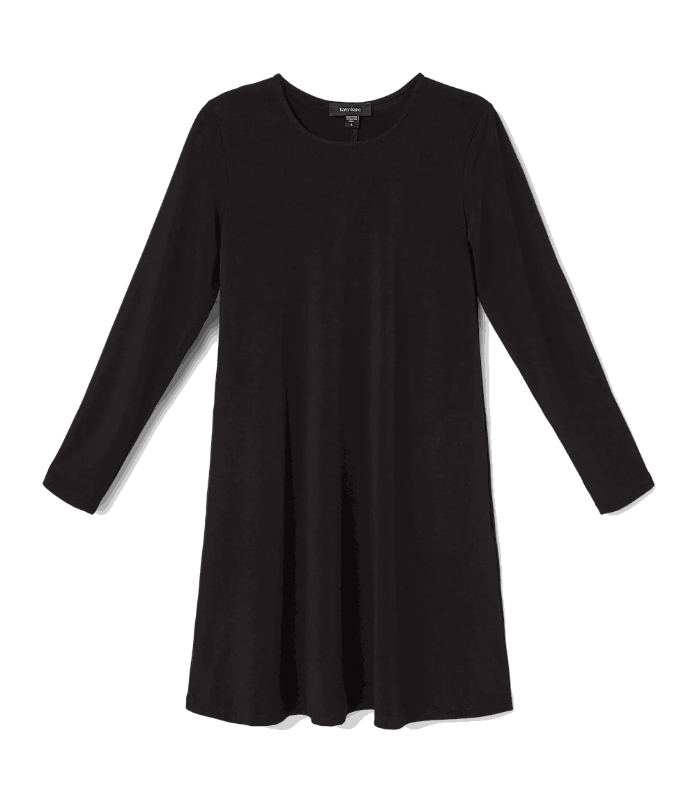 Long Sleeve Travel Jersey Dress - Image 8