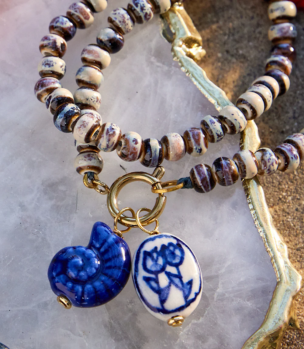 Long Wrap Toggle Necklace - Image 5