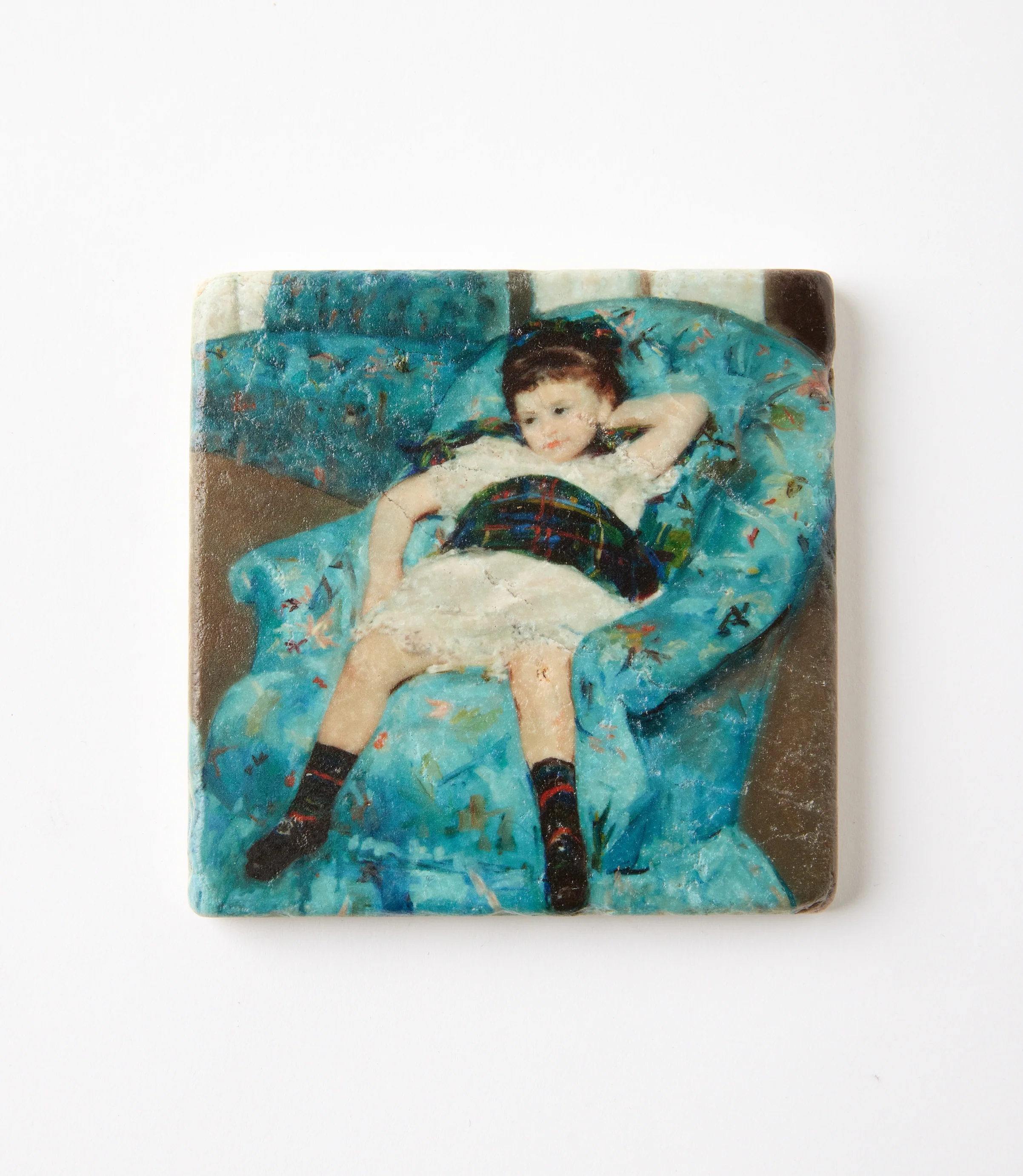 Mary Cassatt Marble Coasters, Set Of 4 - Image 4