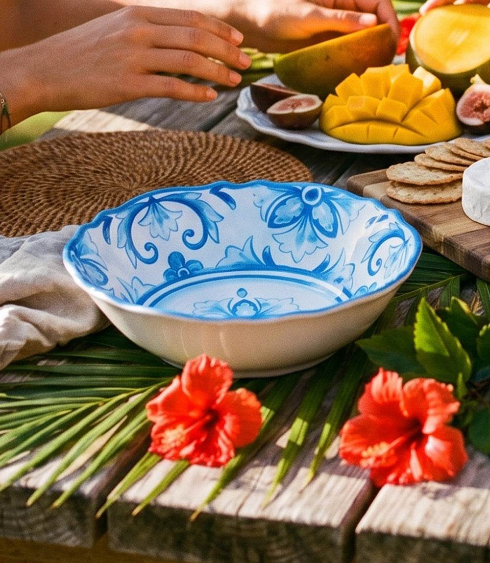 Melamine Mallorca Cereal Bowl