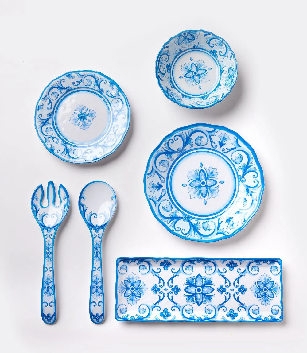 Melamine Mallorca Salad Plate - Image 6