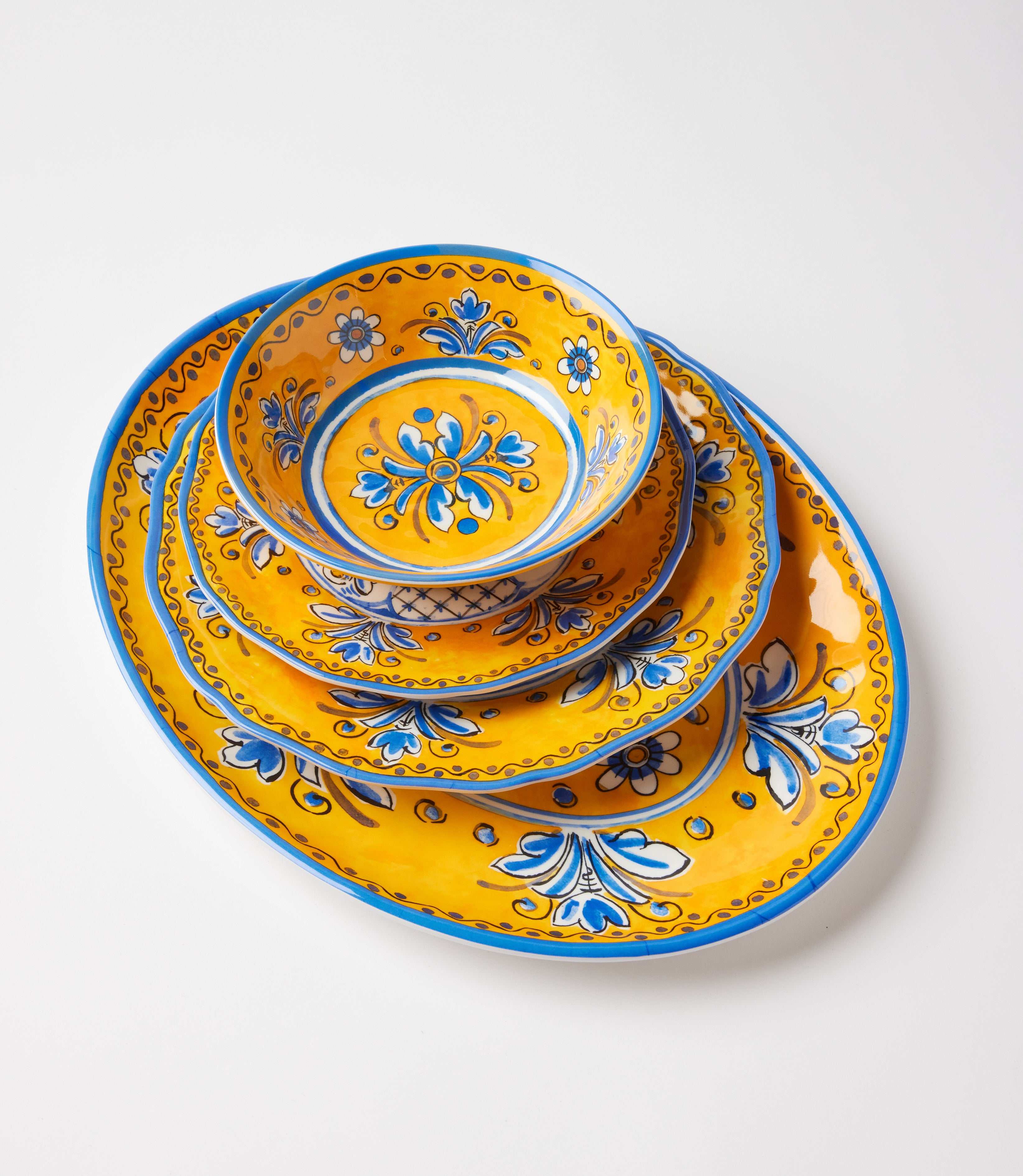 Melamine Tuscany Salad Plate - Image 7