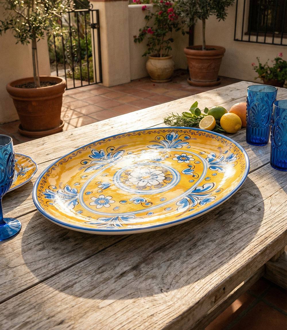 Melamine Tuscany Serving Plate