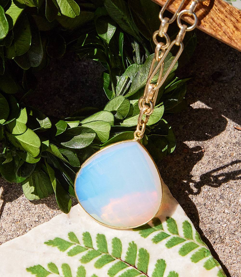 Moonstone Pendant Necklace - Image 8