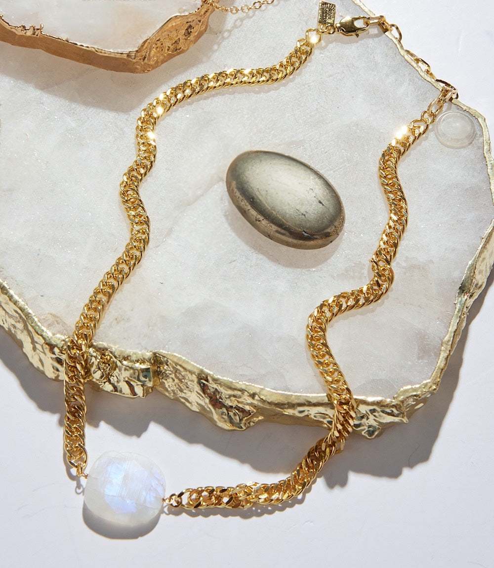 Moonstone Pendant Necklace - Image 6