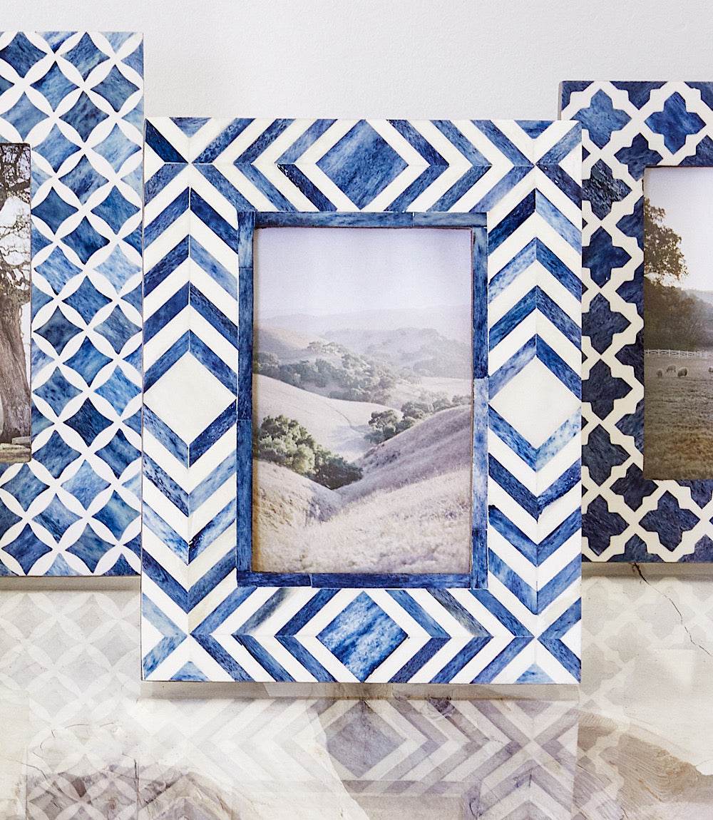 Mosaic Bone Picture Frame - Image 2