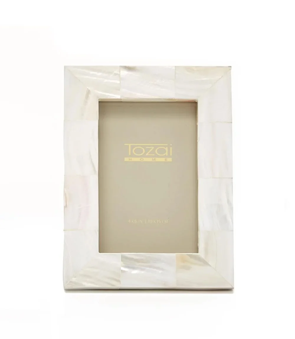 Mother Of Pearl Picture Frame, 4"x 6" - Image 2