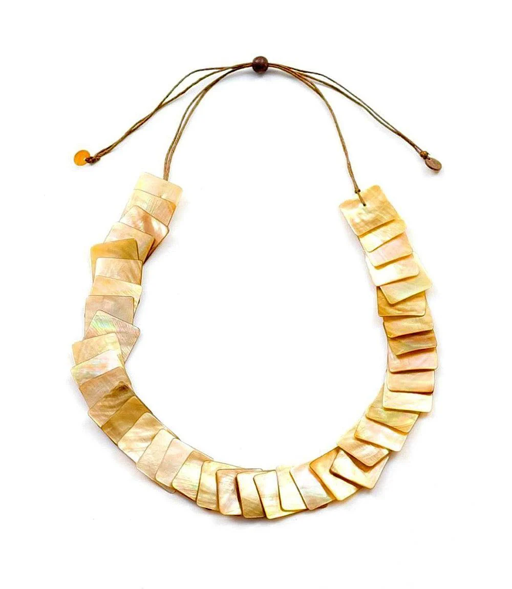 Mother Of Pearl Playa Necklace - Image 7