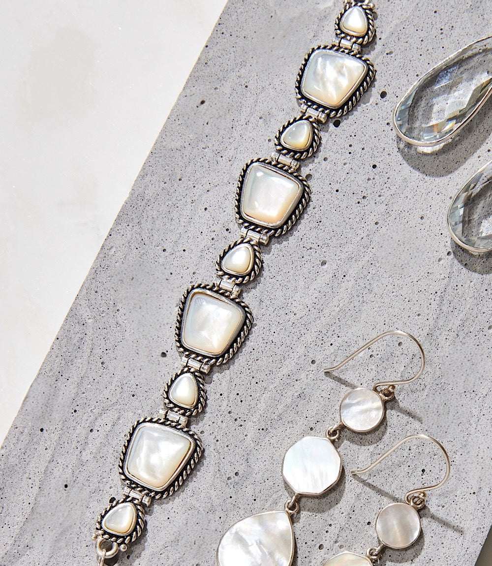 Mother Of Pearl Toggle Bracelet - Image 2