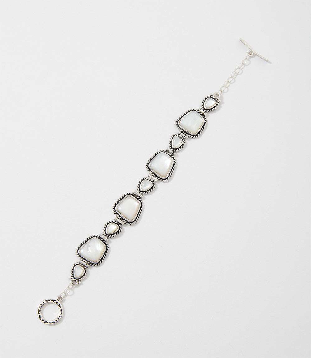 Mother Of Pearl Toggle Bracelet - Image 6