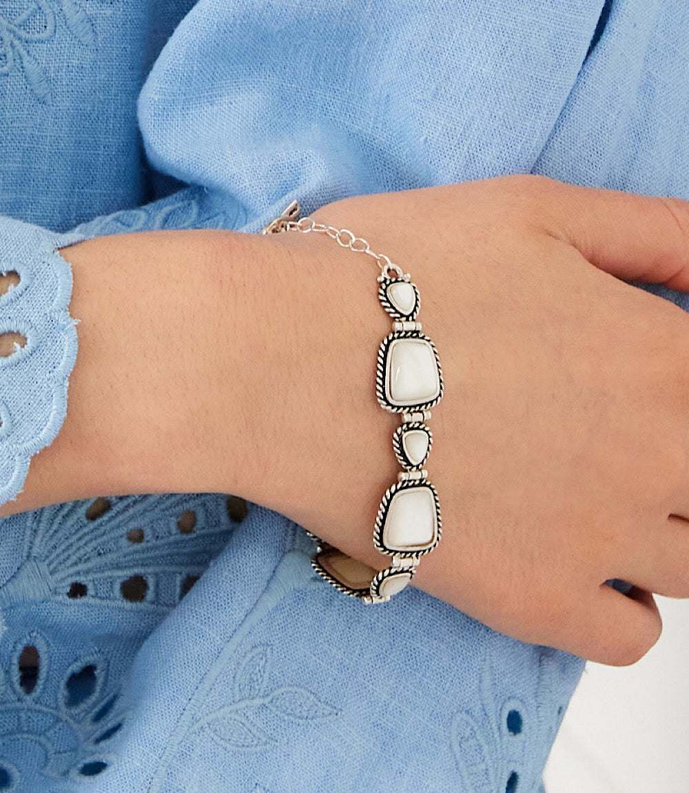 Mother Of Pearl Toggle Bracelet - Image 8