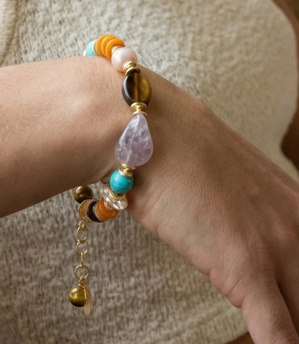 Multi Gemstone Bracelet - Image 3