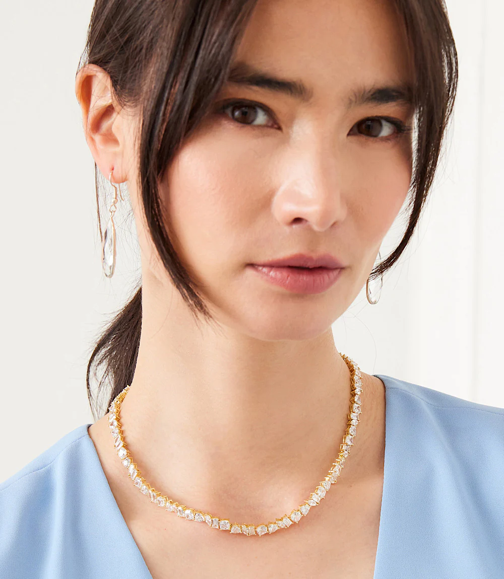 Multi Shaped Tennis Necklace - Image 3