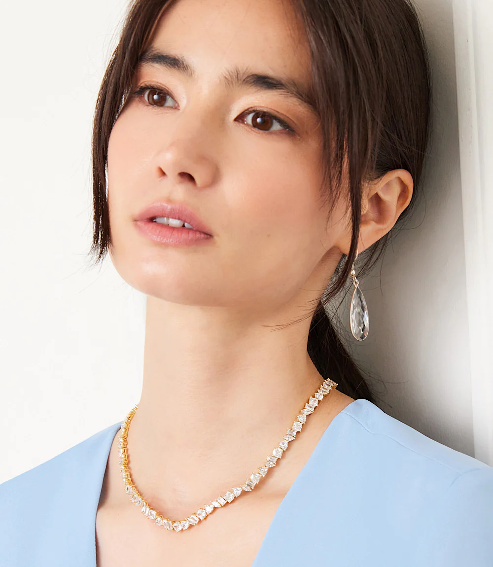 Multi Shaped Tennis Necklace - Image 5
