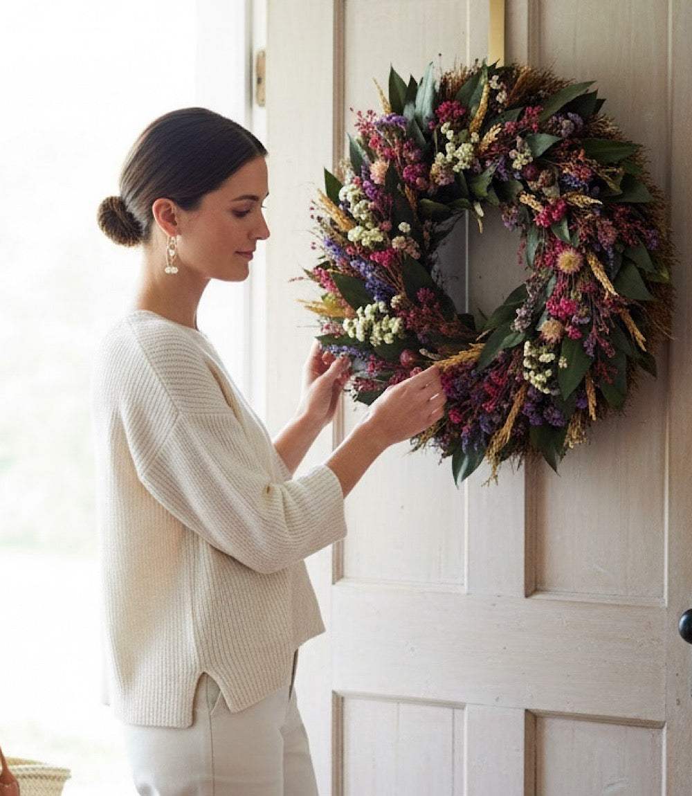 Newport Floral Wreath - Image 3