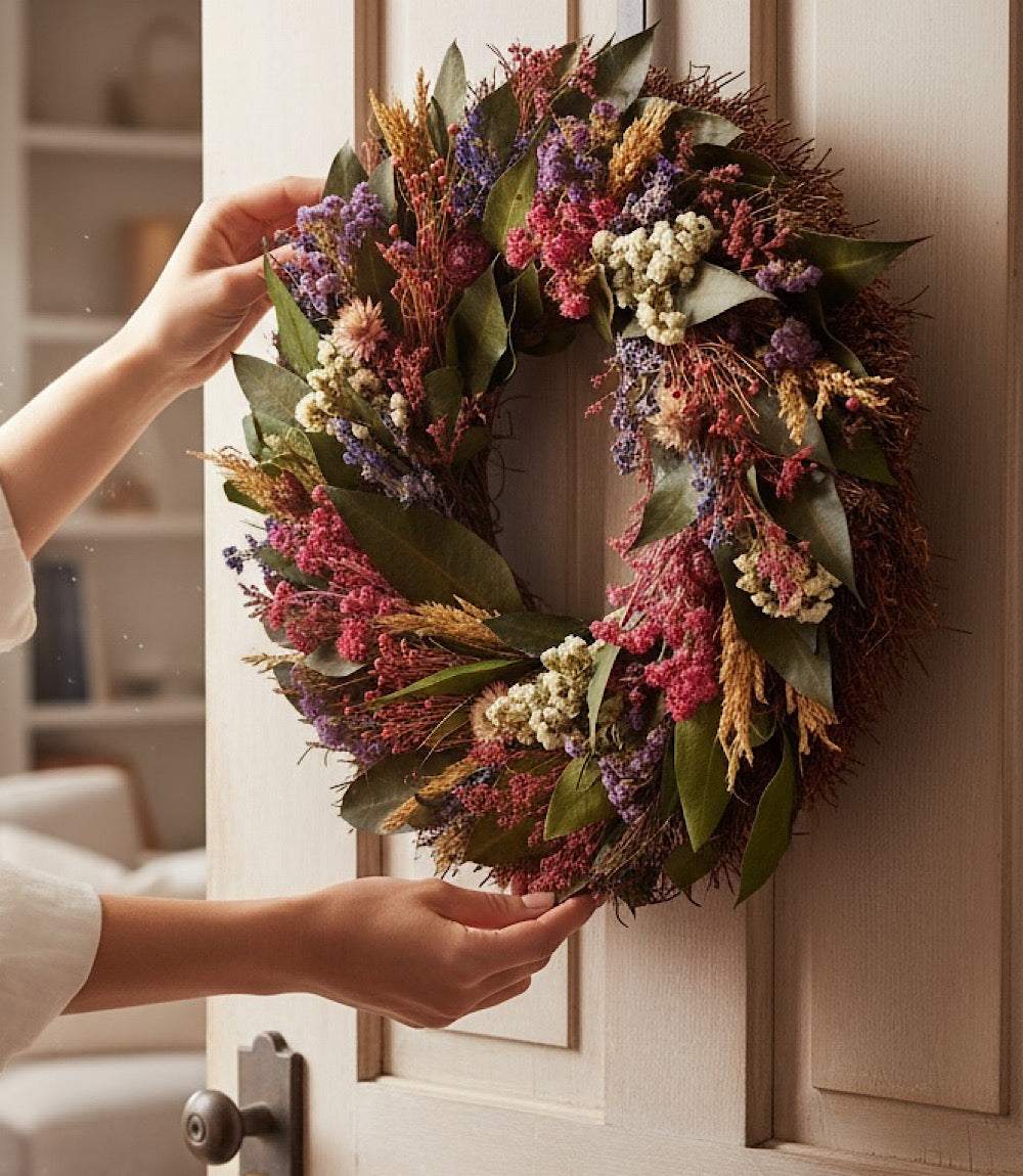Newport Floral Wreath - Image 5