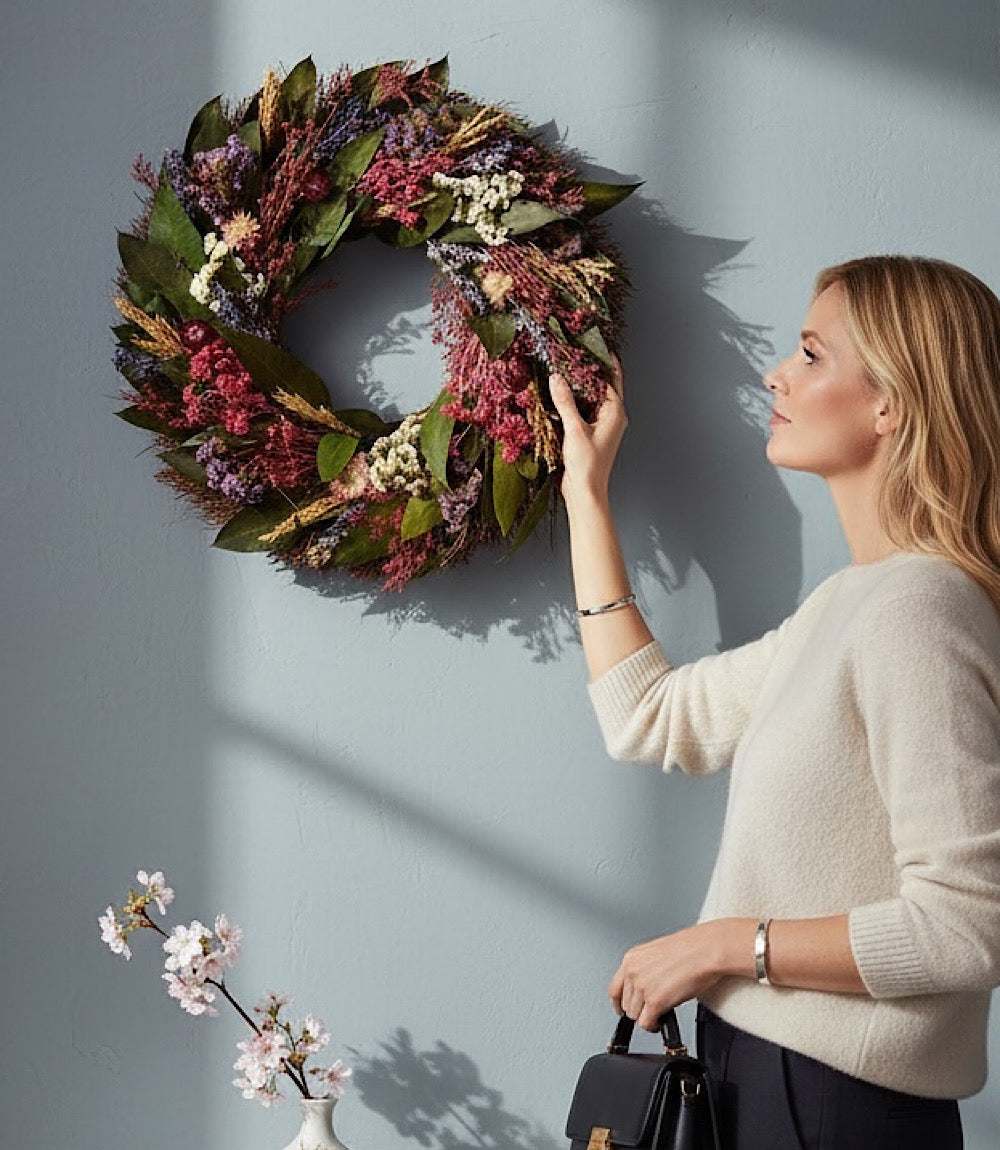 Newport Floral Wreath - Image 6