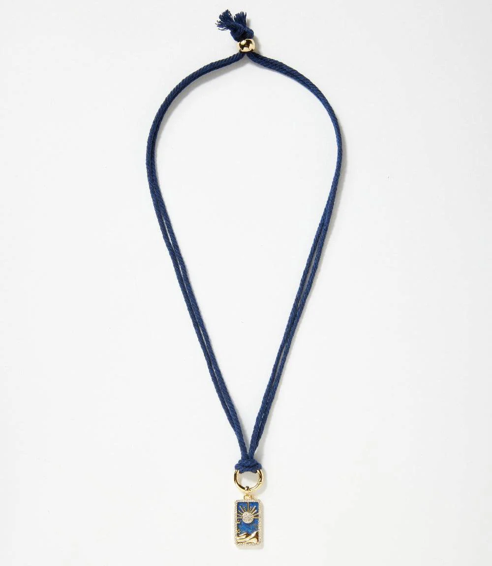 Night Sky Pendant Cord Necklace - Image 4