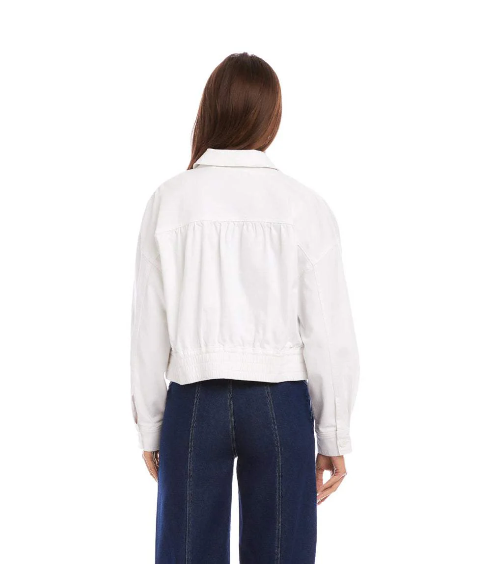 Novelty Button Jean Jacket - Image 4