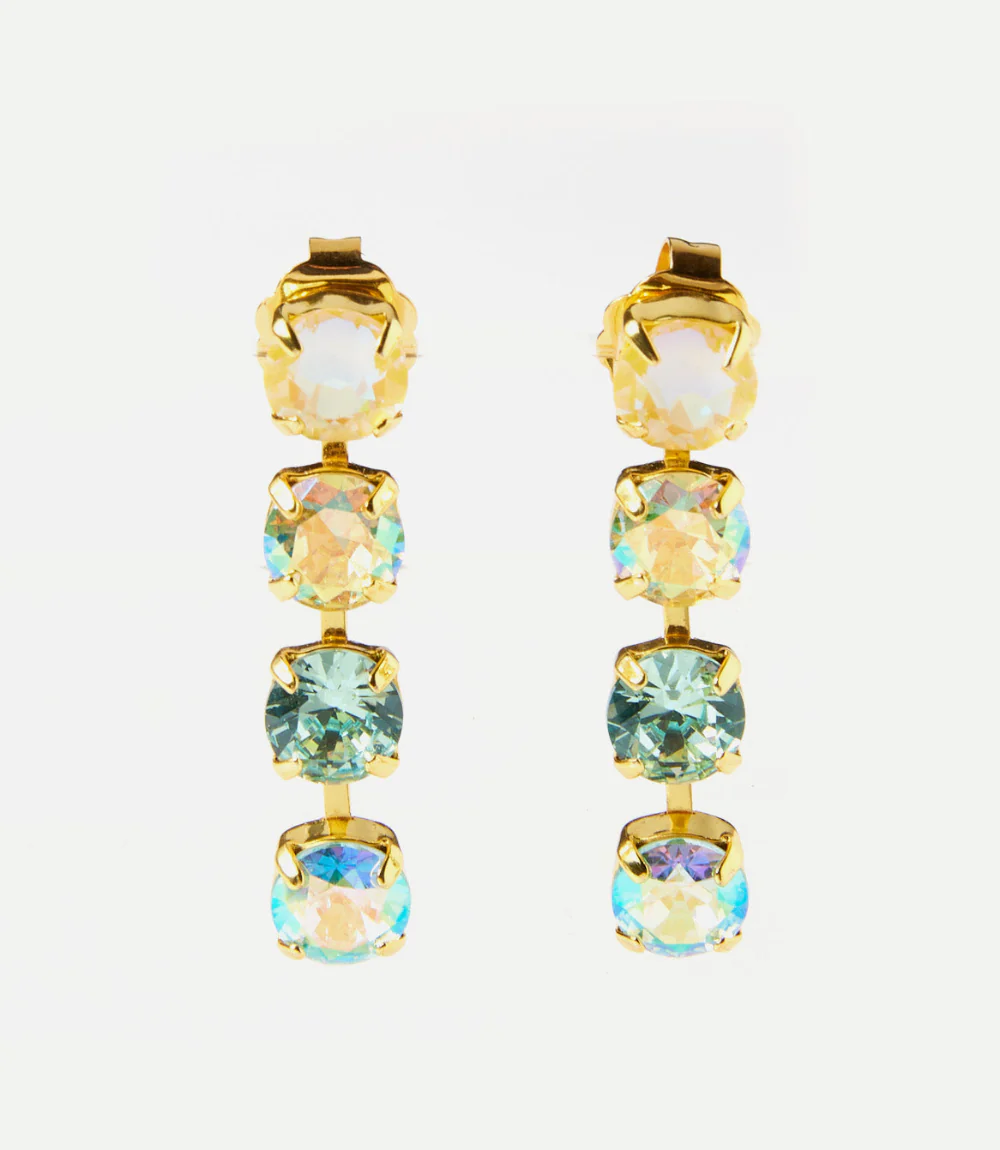 Ombre Gemstone Earrings - Image 2