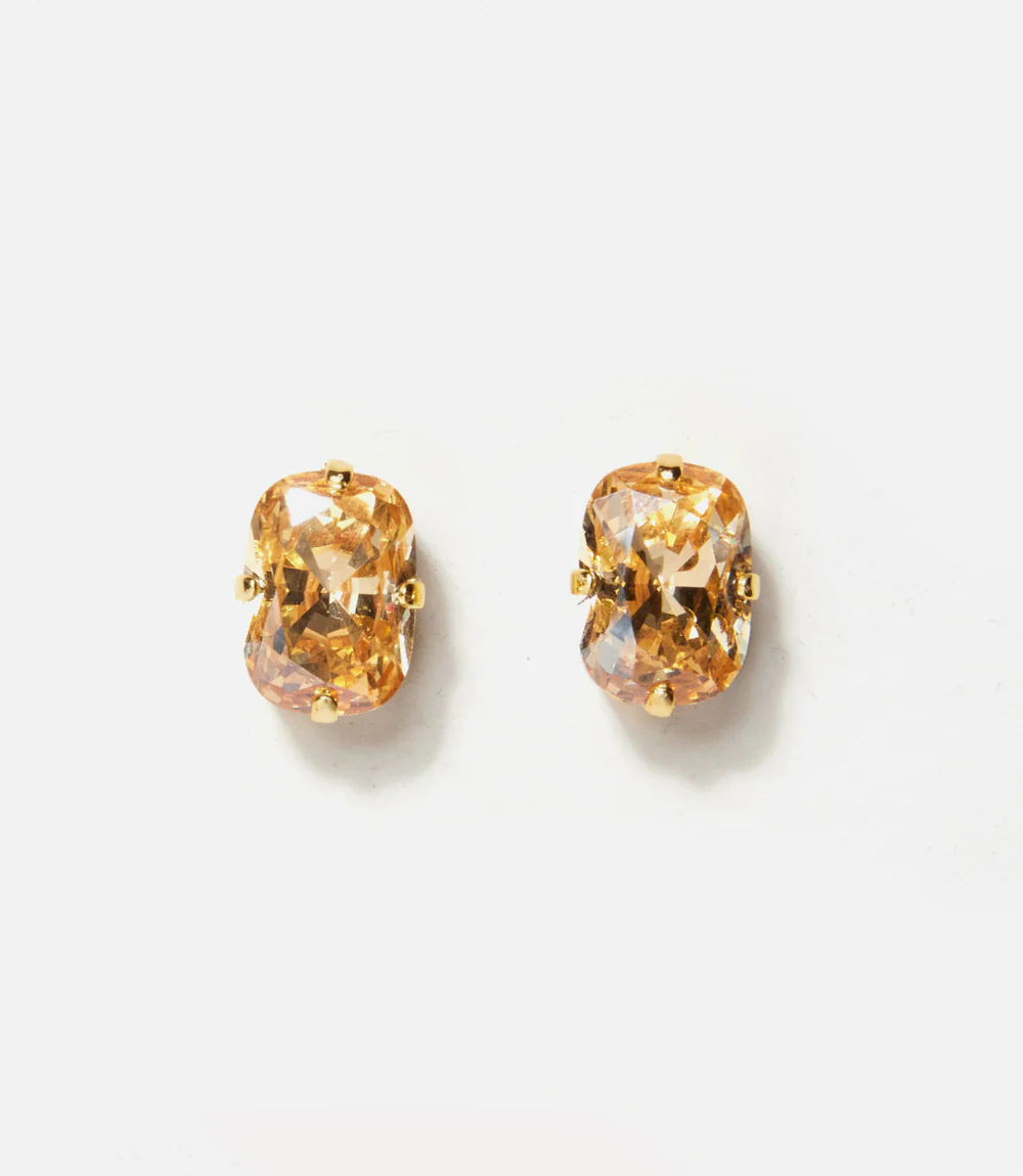 Oval Stud Earrings - Image 2