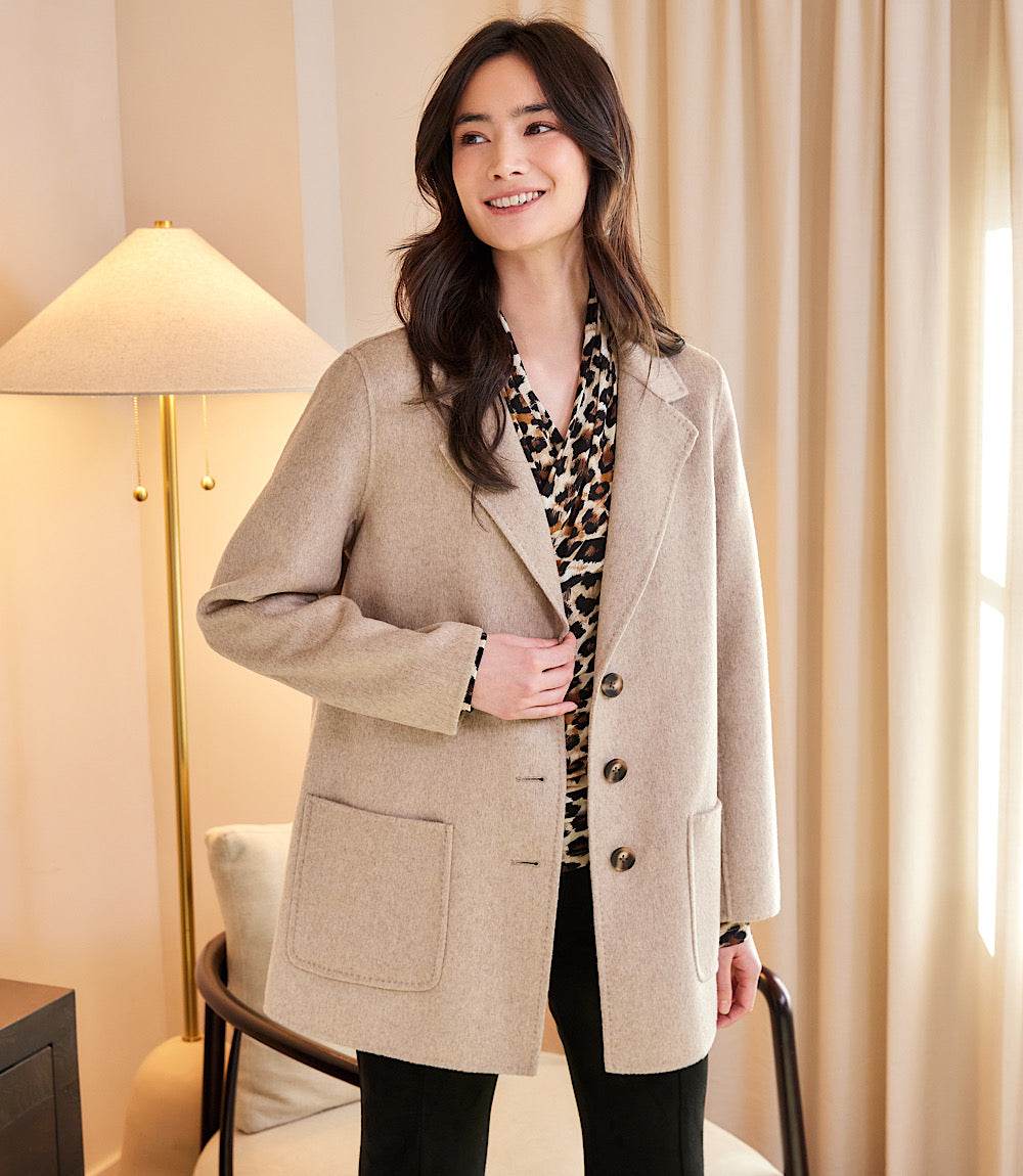 Oversized Brushed Blazer