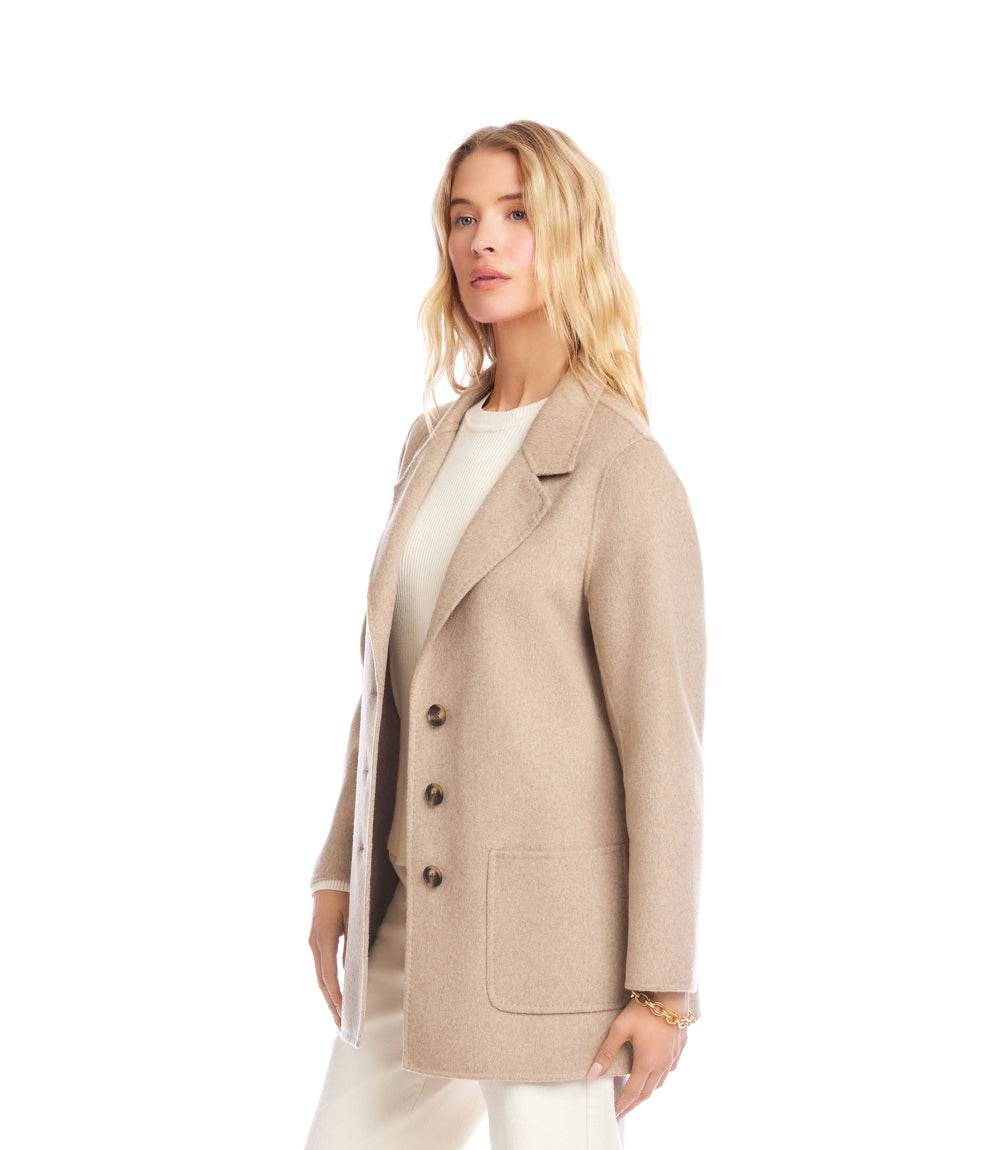 Oversized Brushed Blazer - Image 4