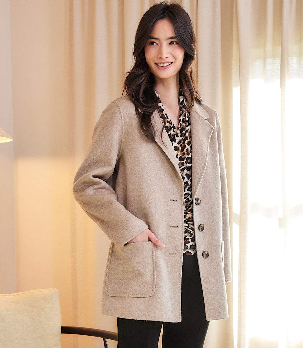 Oversized Brushed Blazer - Image 6