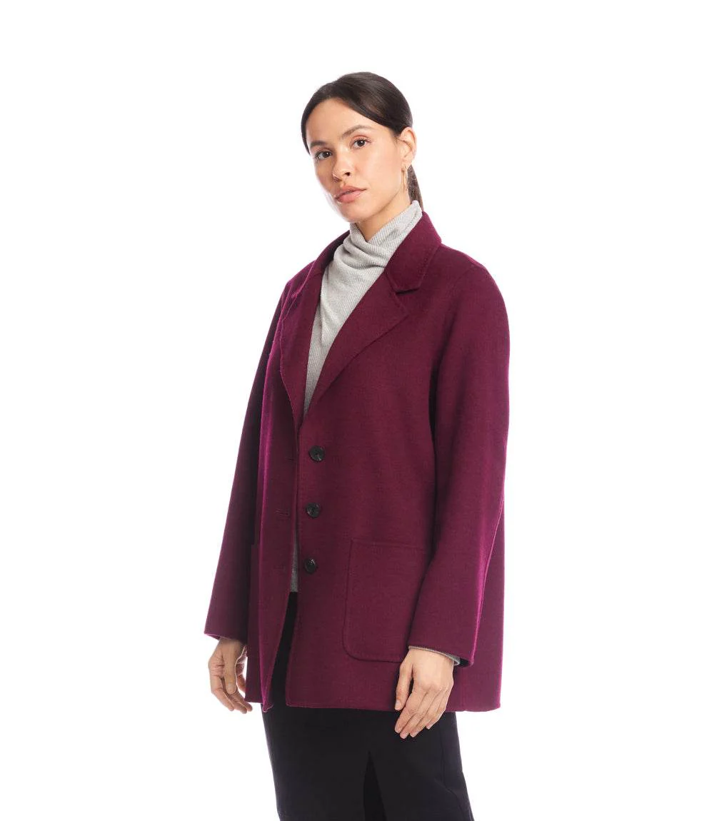 Oversized Brushed Blazer - Image 4