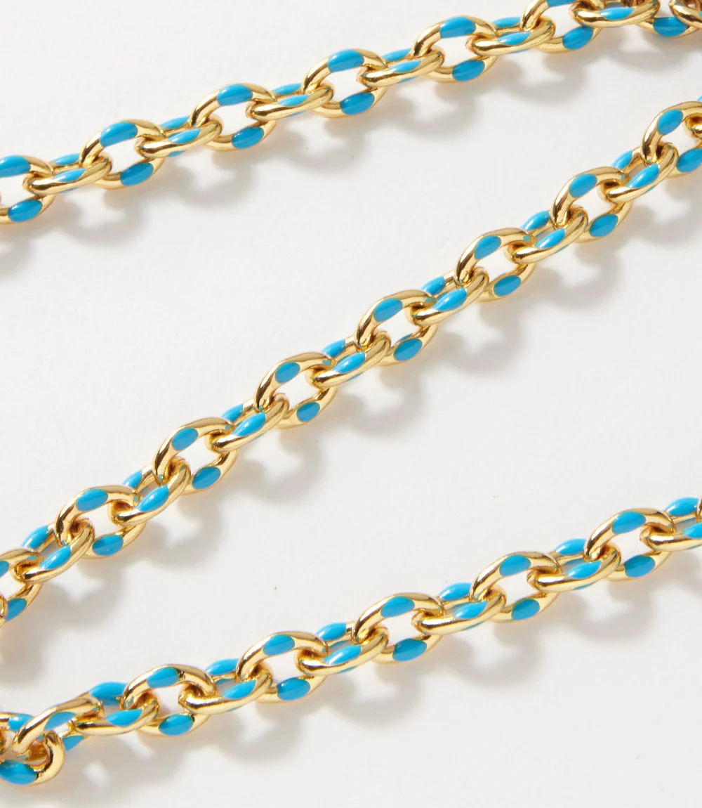 Painted Link Necklace - Image 3