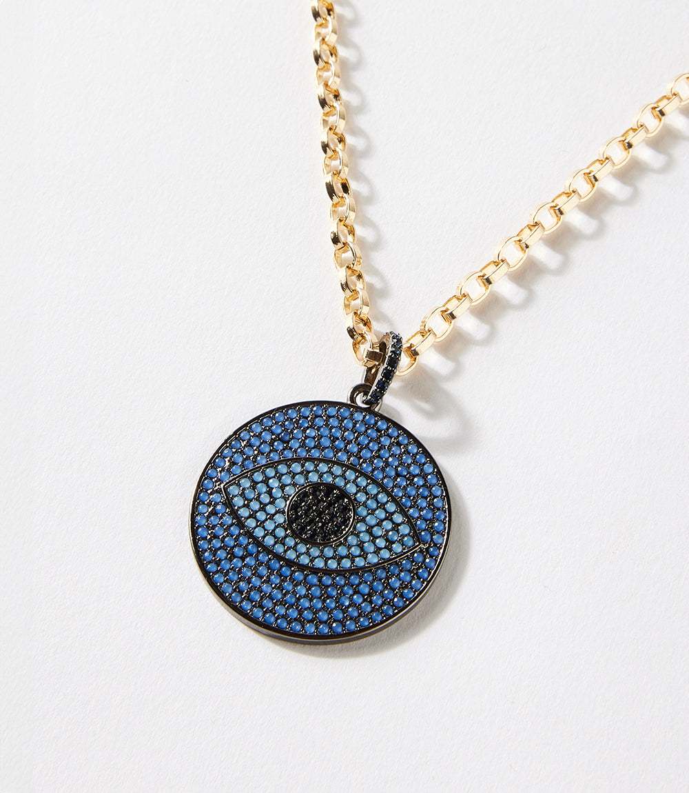 Pavé Crystal Pendant Necklace - Image 6